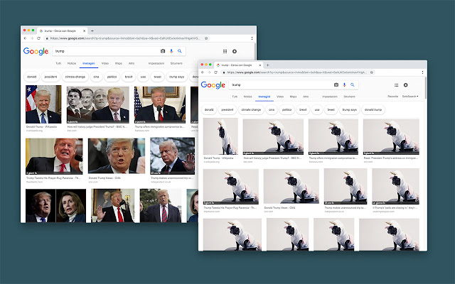 Trump Blocker  from Chrome web store to be run with OffiDocs Chromium online