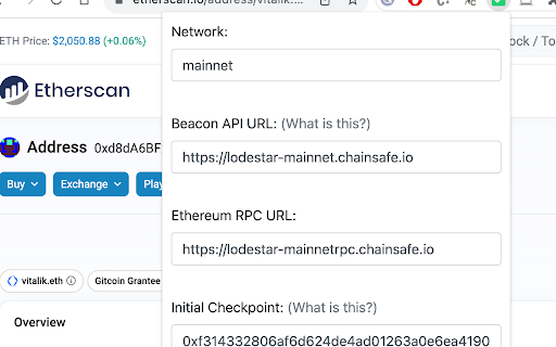 Trustless Blockchain Data Verifier (Beta)  from Chrome web store to be run with OffiDocs Chromium online