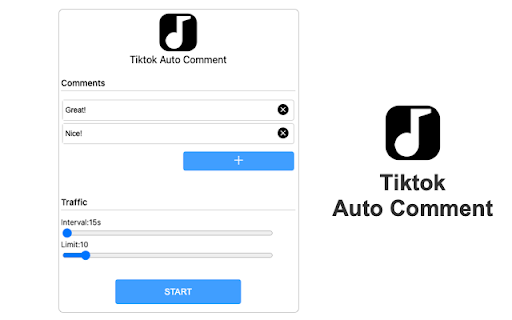 TTok Automation  from Chrome web store to be run with OffiDocs Chromium online