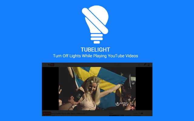 TubeLight  from Chrome web store to be run with OffiDocs Chromium online