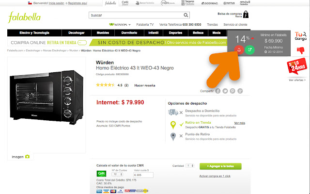 Tuganga, tu compra inteligente  from Chrome web store to be run with OffiDocs Chromium online