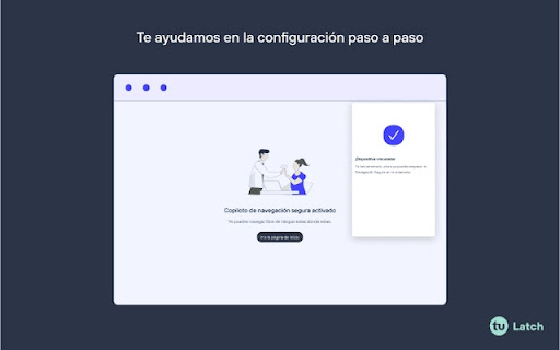TU Latch: Secure Browsing Copilot  from Chrome web store to be run with OffiDocs Chromium online