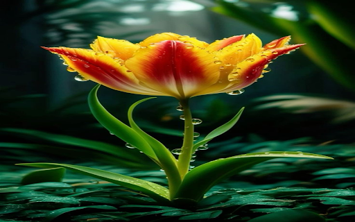 Tulips in full bloom wallpaper  from Chrome web store to be run with OffiDocs Chromium online