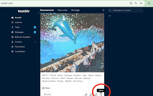 Tumblr Img Saver  from Chrome web store to be run with OffiDocs Chromium online