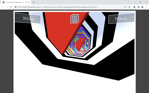 Tunnel Rush Unblocked Game  from Chrome web store to be run with OffiDocs Chromium online