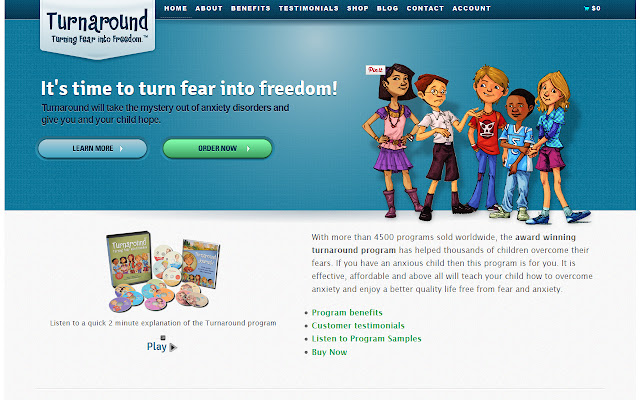 Turnaround Anxiety dari toko web Chrome untuk dijalankan dengan OffiDocs Chromium online