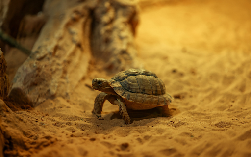 Turtle on the sand  from Chrome web store to be run with OffiDocs Chromium online