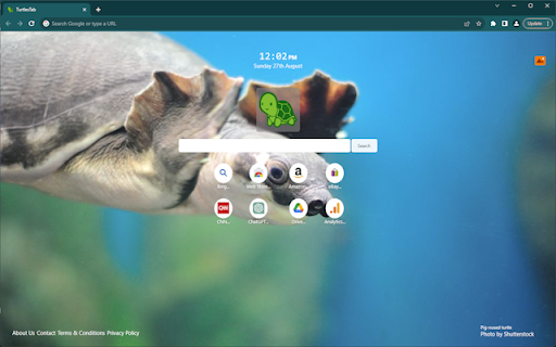 TurtlesTab from Chrome web store to be run with OffiDocs Chromium online TurtlesTab from Chrome web store to be run with OffiDocs Chromium online