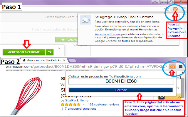 TuShop Tool  from Chrome web store to be run with OffiDocs Chromium online