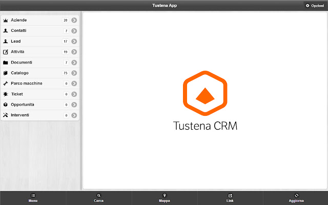 Tustena Mobile App  from Chrome web store to be run with OffiDocs Chromium online