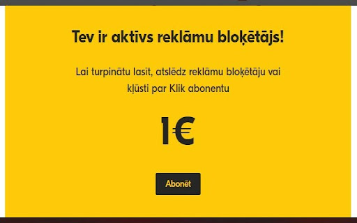TVNET/Delfi Subscription Promt Block  from Chrome web store to be run with OffiDocs Chromium online