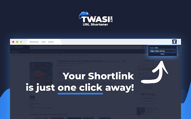 Twa.si URL shortener  from Chrome web store to be run with OffiDocs Chromium online