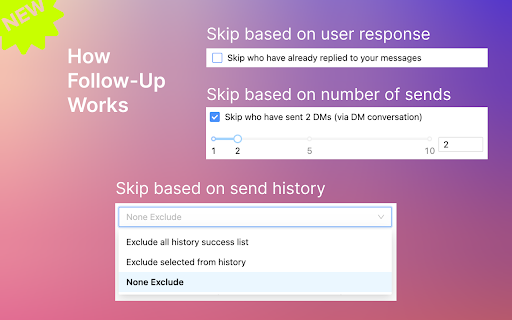 TwDM Twitter DM Bot  Bulk Message Sender  from Chrome web store to be run with OffiDocs Chromium online