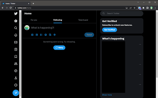 TweetCount  from Chrome web store to be run with OffiDocs Chromium online