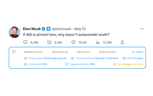 TweetPeek AI Grow Twitter with Real People!  from Chrome web store to be run with OffiDocs Chromium online
