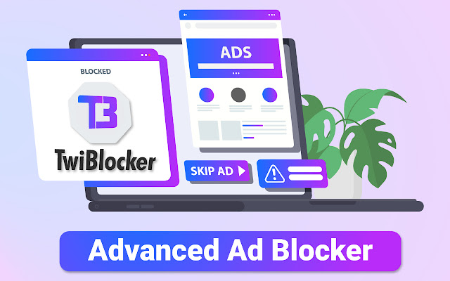 TwiBlocker Video AdBlocker  from Chrome web store to be run with OffiDocs Chromium online