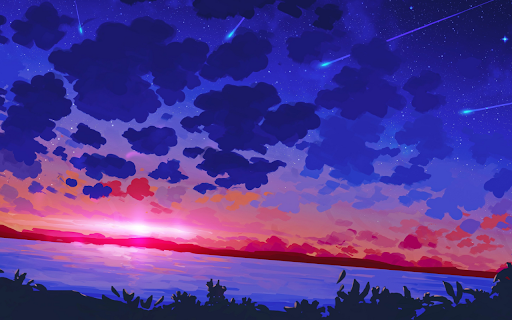 Twilight Starfall  from Chrome web store to be run with OffiDocs Chromium online