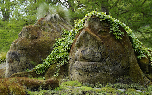 Twin human shaped mountains  from Chrome web store to be run with OffiDocs Chromium online