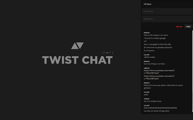 Twist Chat  from Chrome web store to be run with OffiDocs Chromium online