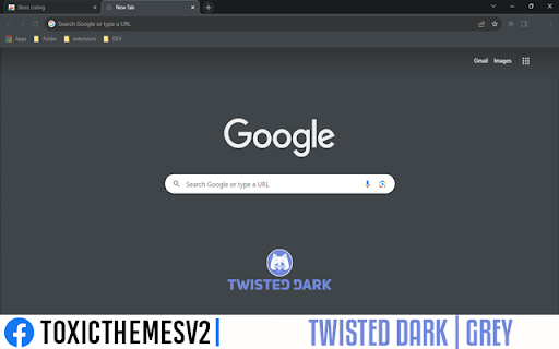 TWISTED DARK DISCORD THEME | GREY  from Chrome web store to be run with OffiDocs Chromium online