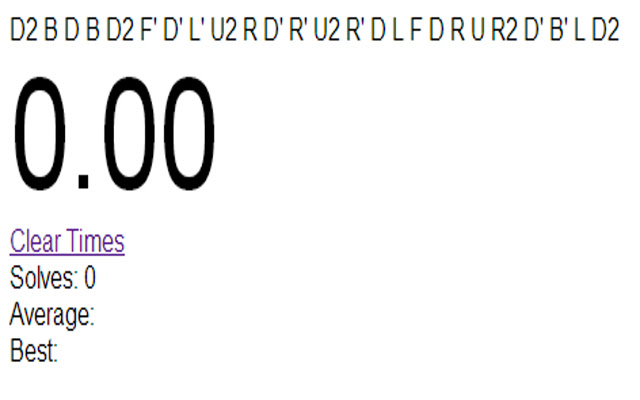 Twisty Timer  from Chrome web store to be run with OffiDocs Chromium online
