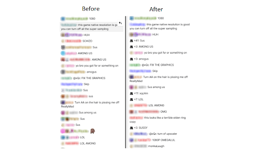 Twitch Chat Deduplicator  from Chrome web store to be run with OffiDocs Chromium online