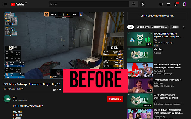 Twitch Chat for YouTube™  from Chrome web store to be run with OffiDocs Chromium online