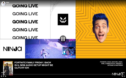Twitch: Click to Pause  from Chrome web store to be run with OffiDocs Chromium online
