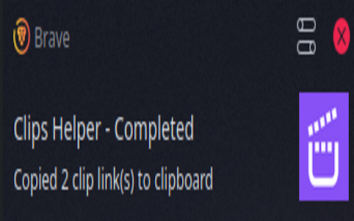 Twitch Clips Helper  from Chrome web store to be run with OffiDocs Chromium online