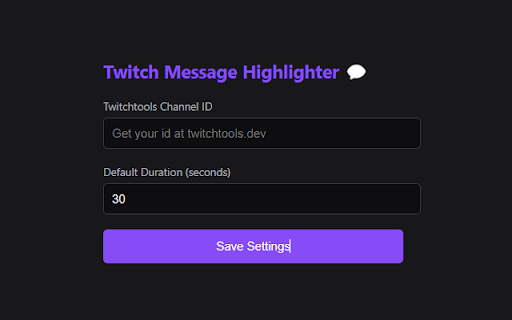 Twitch Dashboard Highlighter  from Chrome web store to be run with OffiDocs Chromium online