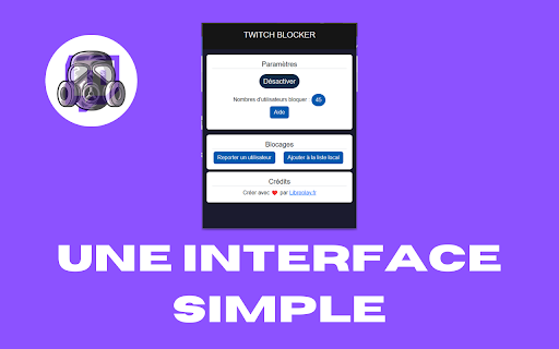 Twitch Friendly  from Chrome web store to be run with OffiDocs Chromium online