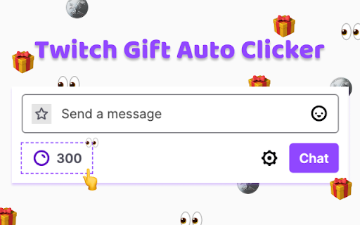 Twitch gift auto clicker  from Chrome web store to be run with OffiDocs Chromium online