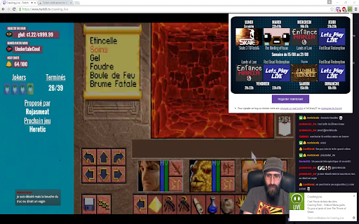 Twitch notifications for Crawling_Live  from Chrome web store to be run with OffiDocs Chromium online