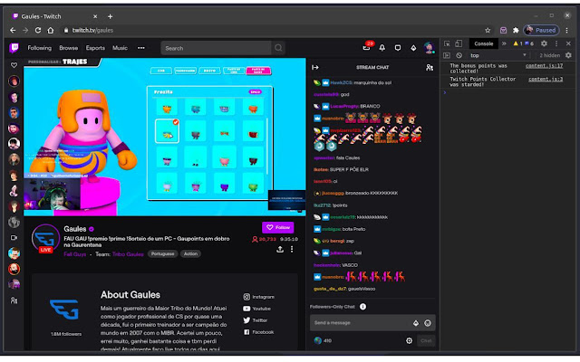 Twitch Poins Collector  from Chrome web store to be run with OffiDocs Chromium online