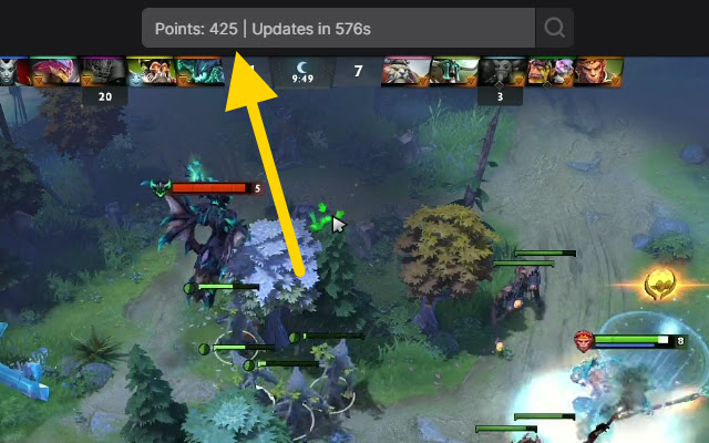 Twitch PointTracker  from Chrome web store to be run with OffiDocs Chromium online