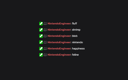 Twitch Profanity Filter Extension  from Chrome web store to be run with OffiDocs Chromium online