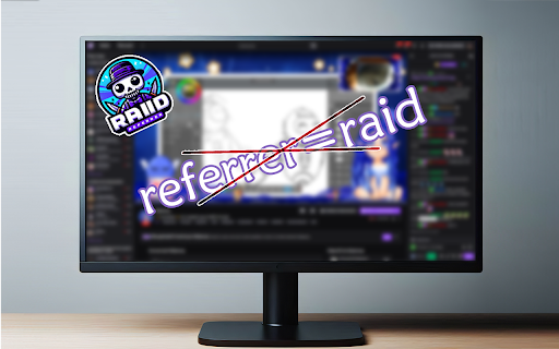 Twitch Raid Referrer Remover from Chrome web store to be run with OffiDocs Chromium online Twitch Raid Referrer Remover from Chrome web store to be run with OffiDocs Chromium online