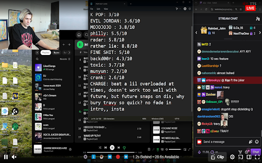 Twitch rewind  from Chrome web store to be run with OffiDocs Chromium online