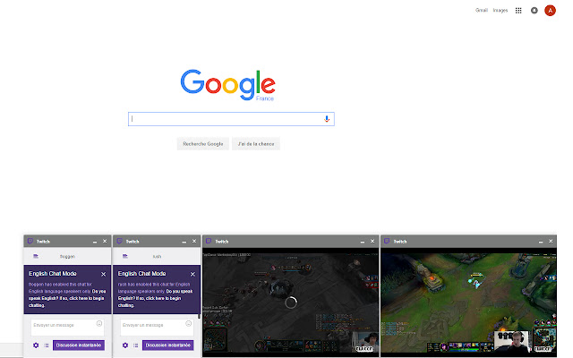 Twitch Tab  from Chrome web store to be run with OffiDocs Chromium online