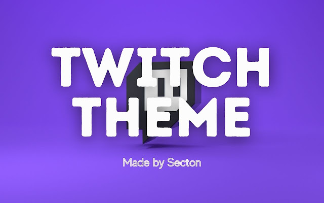 Twitch Theme  from Chrome web store to be run with OffiDocs Chromium online