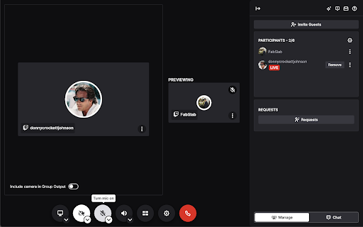 Twitch Toggle to Talk  from Chrome web store to be run with OffiDocs Chromium online
