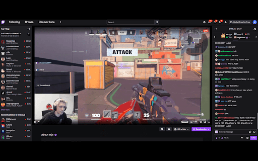 Twitch UI Fix by Sean  from Chrome web store to be run with OffiDocs Chromium online
