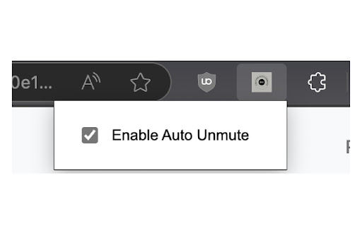 Twitter Auto Unmute  from Chrome web store to be run with OffiDocs Chromium online
