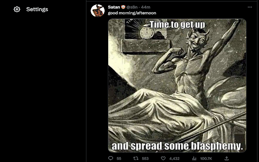 Twitter Checkmark Replacer  from Chrome web store to be run with OffiDocs Chromium online