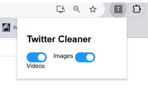 TwitterCleaner  from Chrome web store to be run with OffiDocs Chromium online