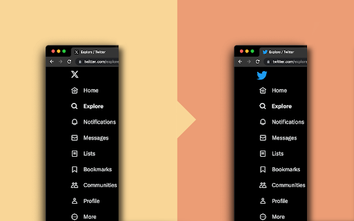 Twitter Customizer  from Chrome web store to be run with OffiDocs Chromium online