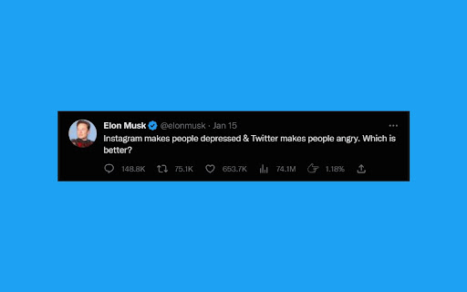 Twitter Interactions Badge  from Chrome web store to be run with OffiDocs Chromium online