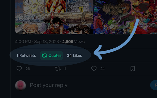 Twitter Quotes are back!  from Chrome web store to be run with OffiDocs Chromium online