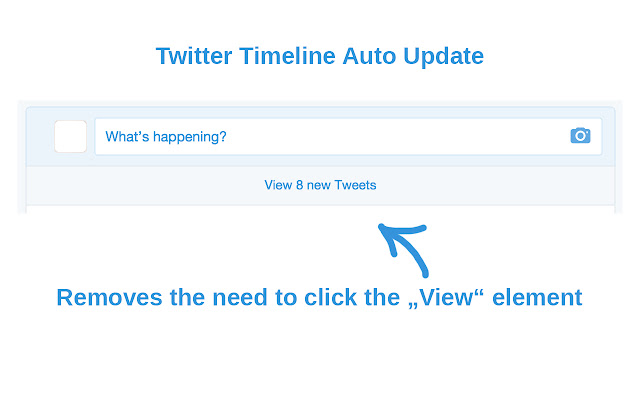 Twitter Timeline Auto Update  from Chrome web store to be run with OffiDocs Chromium online