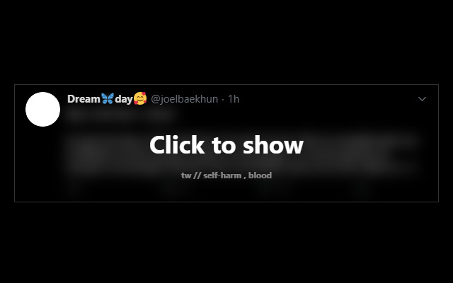 Twitter TW Blocker  from Chrome web store to be run with OffiDocs Chromium online